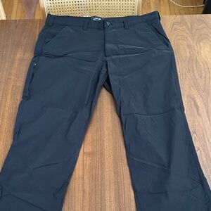 Eddie Bauer Men's Black Chinos